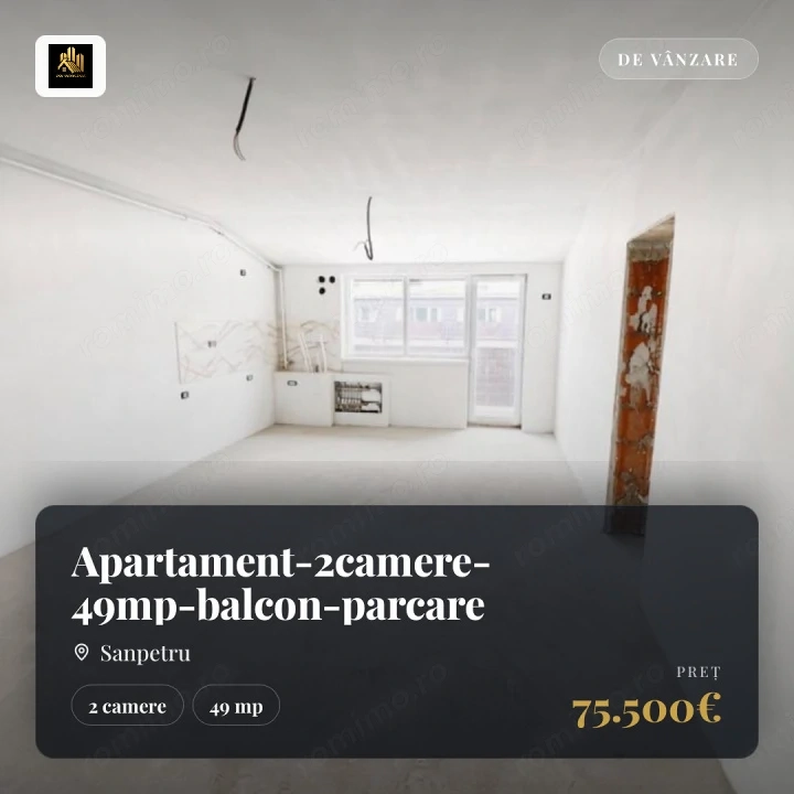 Apartament-2camere-49mp-utili-balcon-parcare-Subcetate