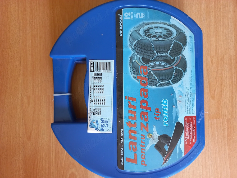 Lanțuri pentru zăpadă auto NOI tip romb