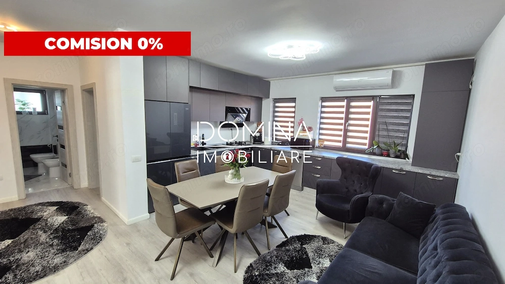 Vânzare apartament modern cu 3 camere, 83 mp, cartier Primăverii, Târgu Jiu