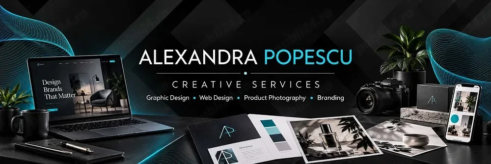  Servicii creative pentru antreprenori, branduri și mici afaceri: