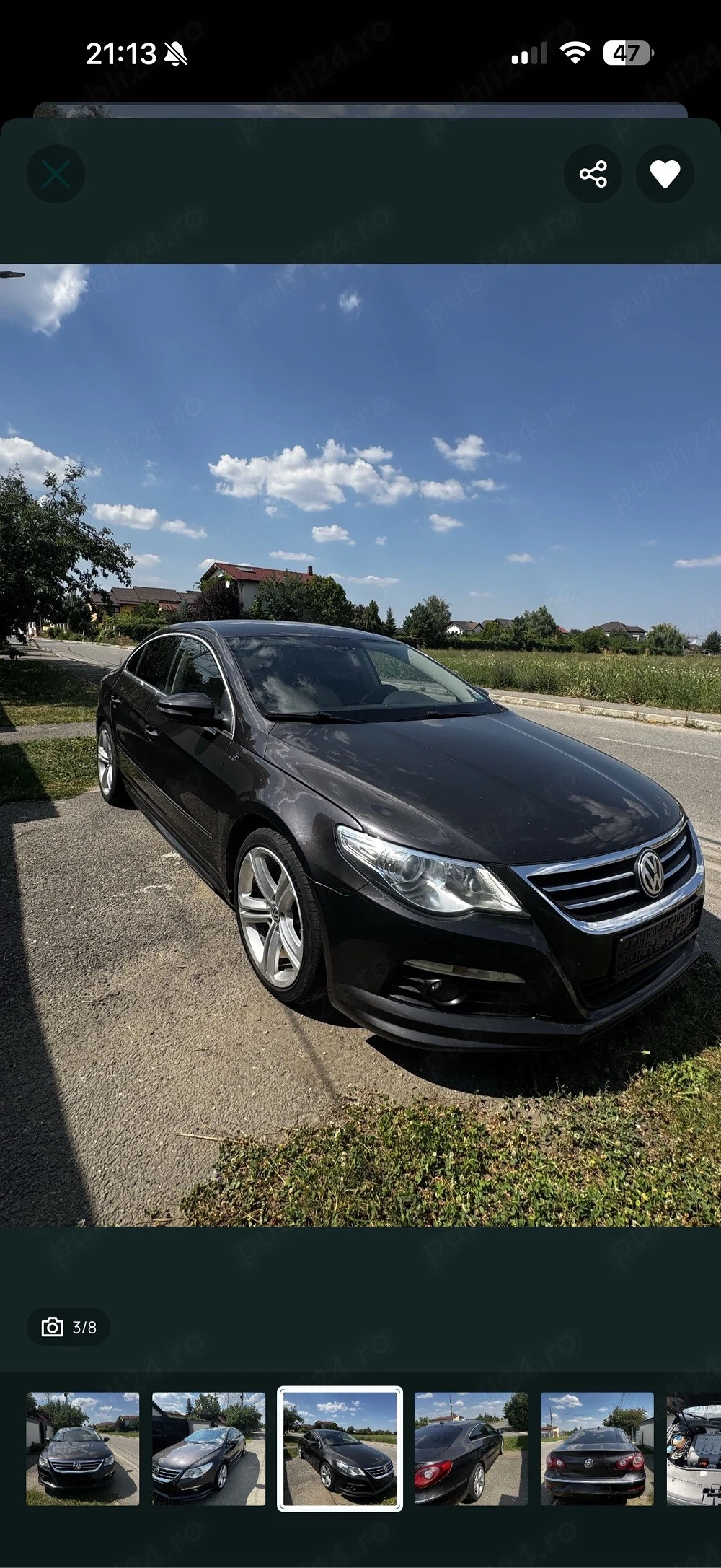 VW Passat CC - R line   DSG6   2012
