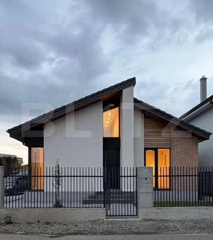 Casă modernă S+P | 131 mp utili | Teren 575 mp | La cheie | Zonă excelentă