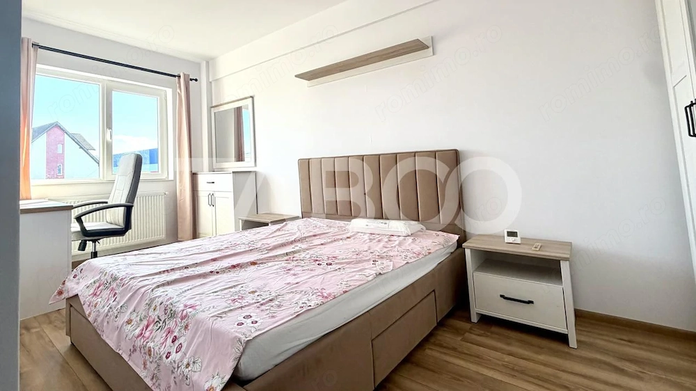 Apartament cu 2 camere finisat de vanzare in bloc modern nou Floresti 