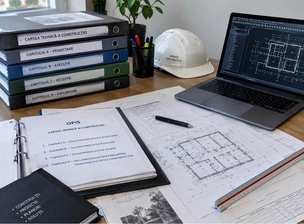 Inginer constructor   Redactare și întocmire cartea tehnică a construcției | Documentații complete