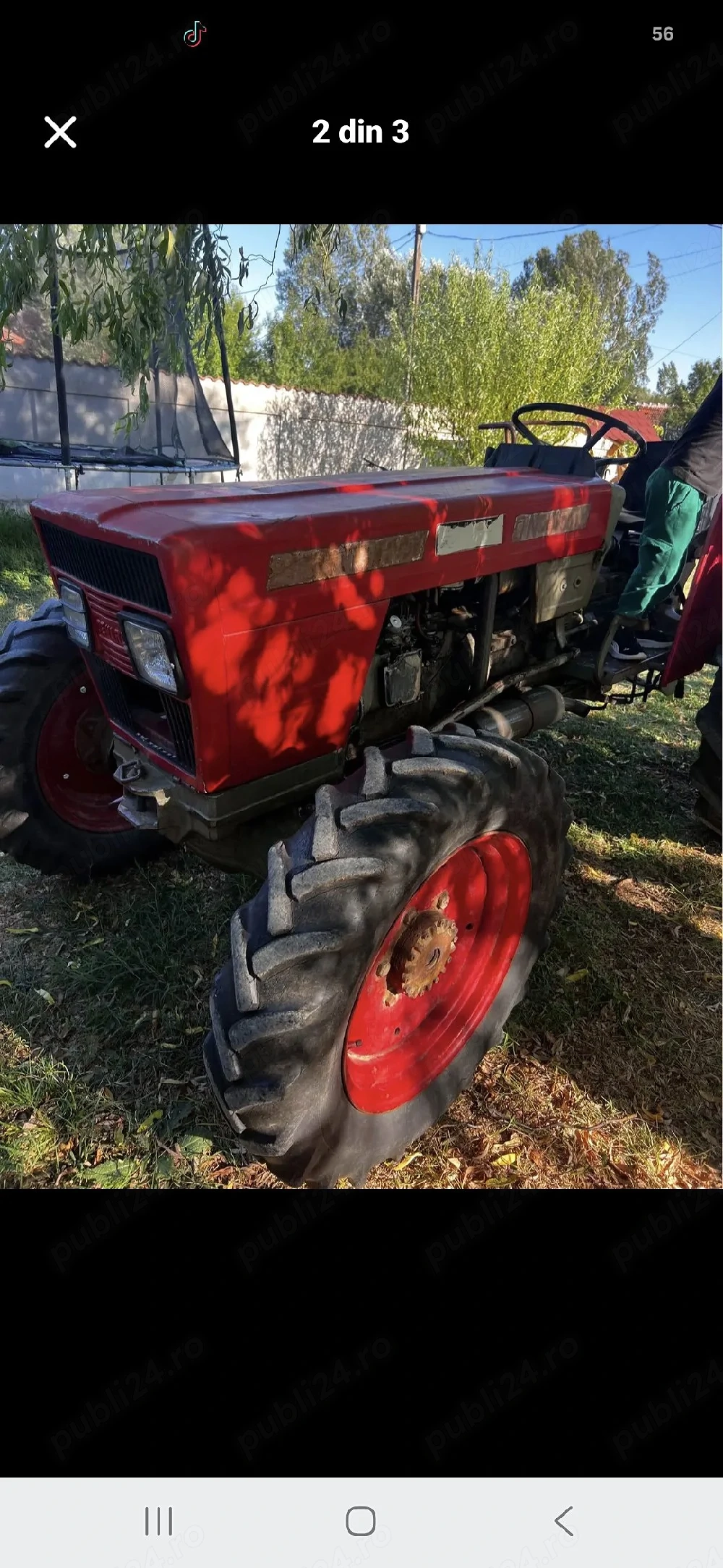 Vand tractor 4 4 stare buna de fuctionare .