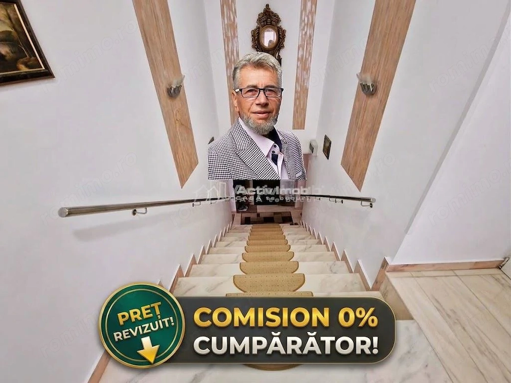 Resita,Casa DUPLEX Central, P+1+Ms.,2 Garaje, Comision ZERO Cumparator