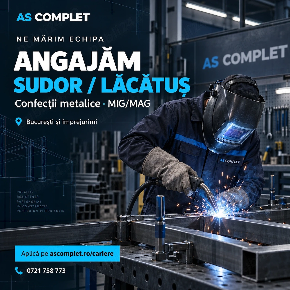 Sudor   Lăcătuș confecții metalice   atelier București, Sector 6