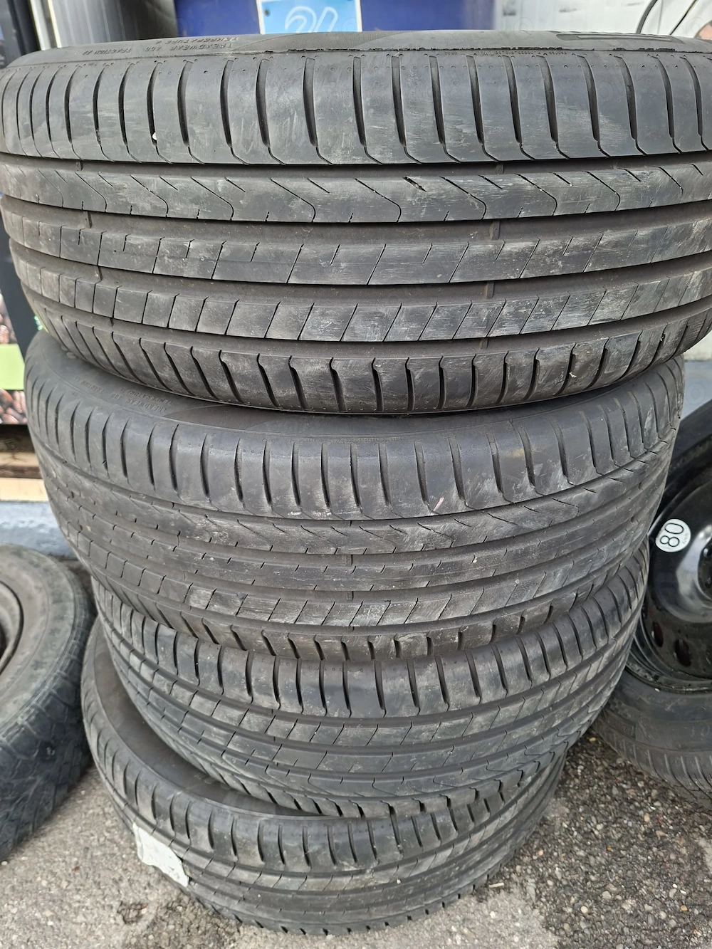 set 4 anvelope vara 235/55/18 Pirelli profil 8 mm