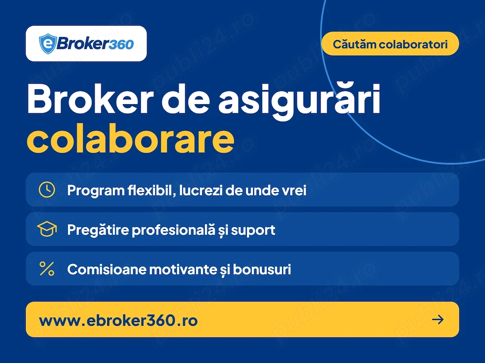 Broker de asigurări   colaborare cu eBroker360
