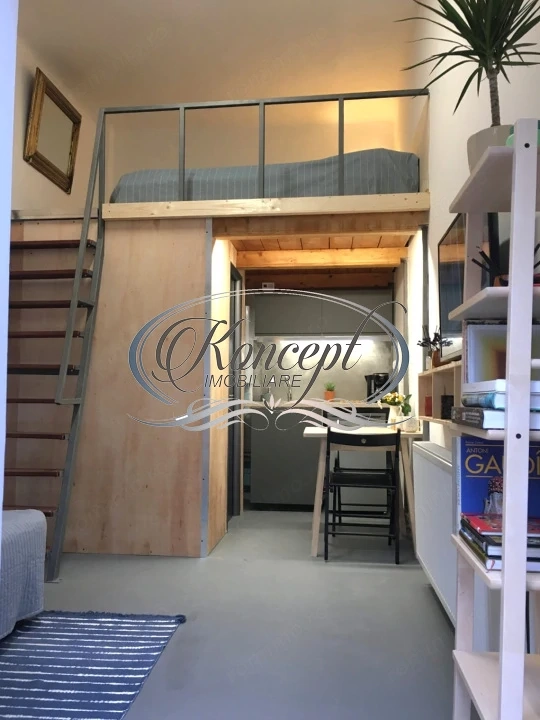 Centru, apartament cu 1 camera de vanzare, autorizat pentru regim hotelier