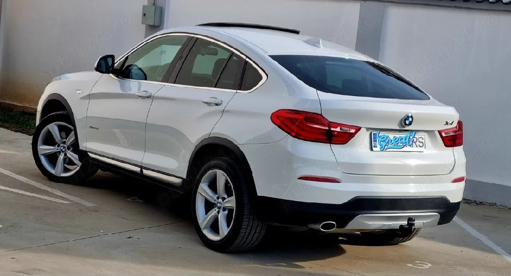 99,000 km - BMW X4 - 2.0d - 4x4 - 190 CP - fara AdBlue - Euro 6