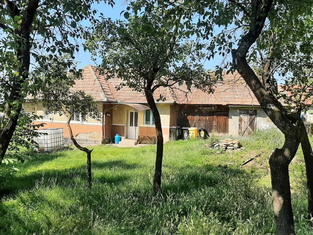 Teren cu utilitati si casa veche in Rediu