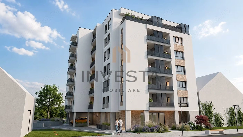 Apartament 2 camere decomandat 68 mp si terasa, bloc nou, Marasti!