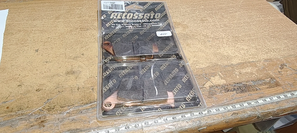 Genuine Accossato Racing Brake Pads Aprilia Honda BMW  AGPP91ST