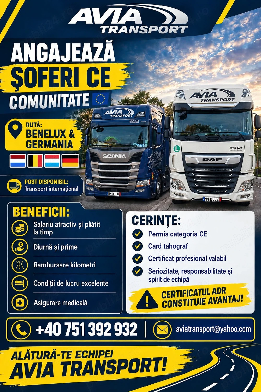 Sofer profesionist CE 