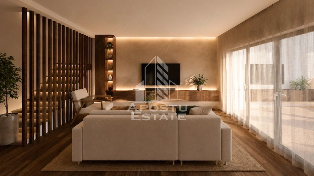 Duplex generos, 4 camere, Mosnita Noua