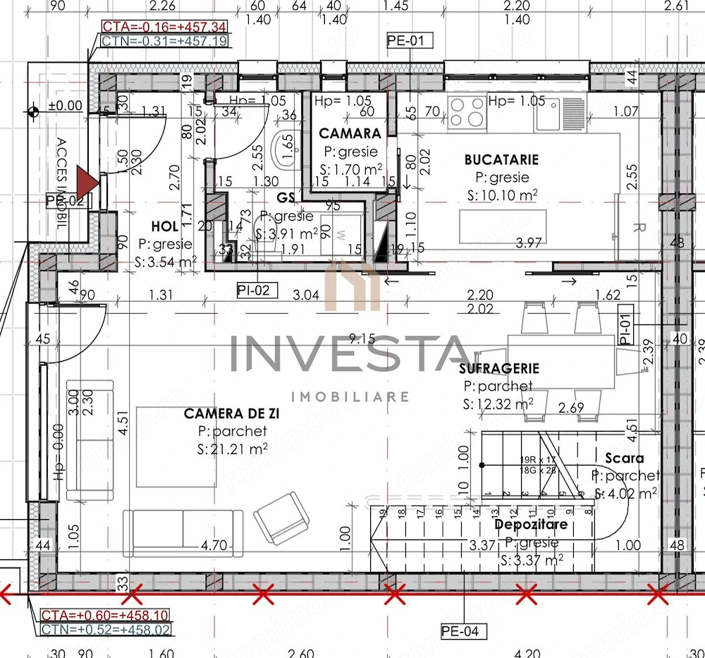 Duplex !  Buna Ziua | 140 mp utili si Terasa 25 mp