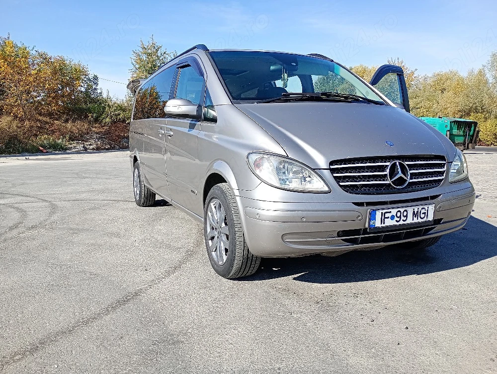Mercedes Viano Extra-Lung | 2.2 CDI | 7 Locuri | Trapă Panoramică | Piele