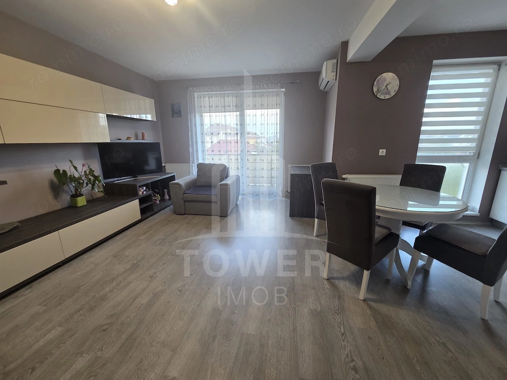 Apartament modern 3 camere, 70 mp, zona Turnișor – parcare în curte privată