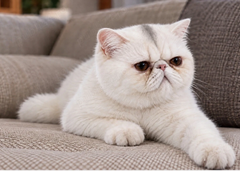 Pisoi persan exotic shorthair 