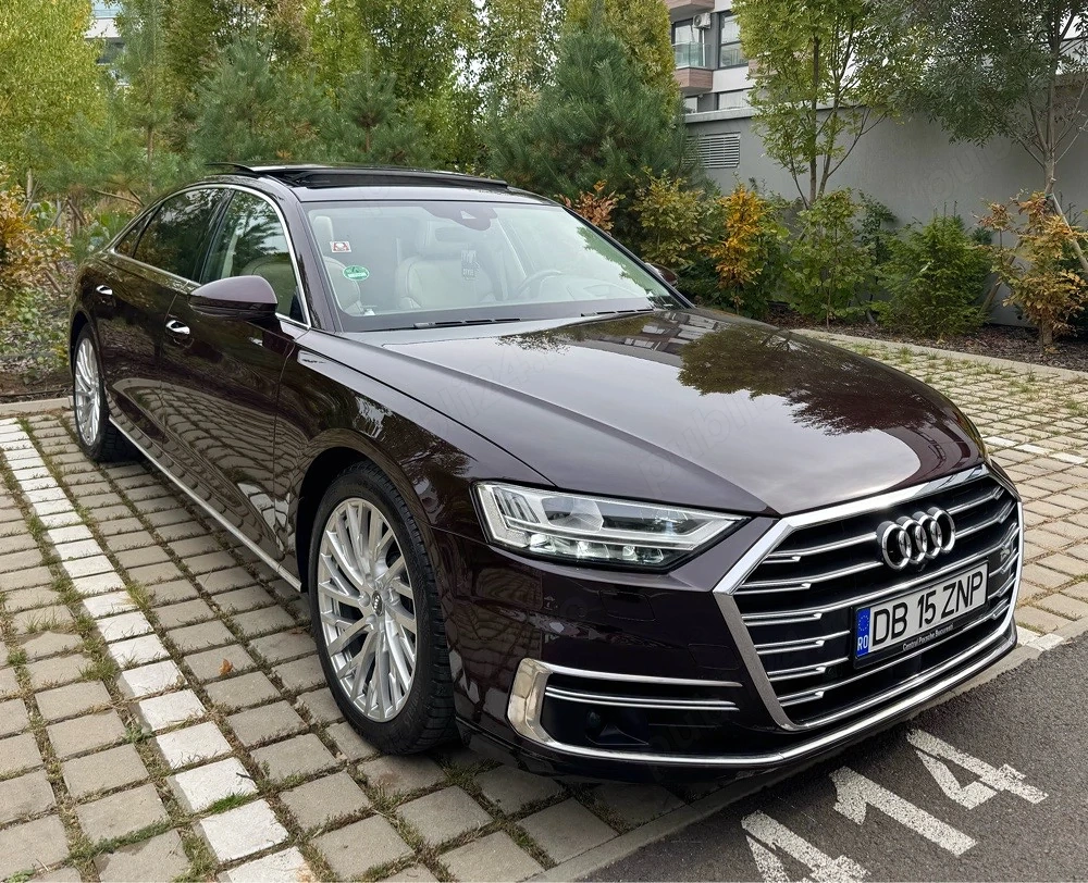 AUDI A8 L 3.0 TFSi Mild-Hybrid 340cp   2018   Extra Mega FULL  Long   tv   Bang & OLUFSEN