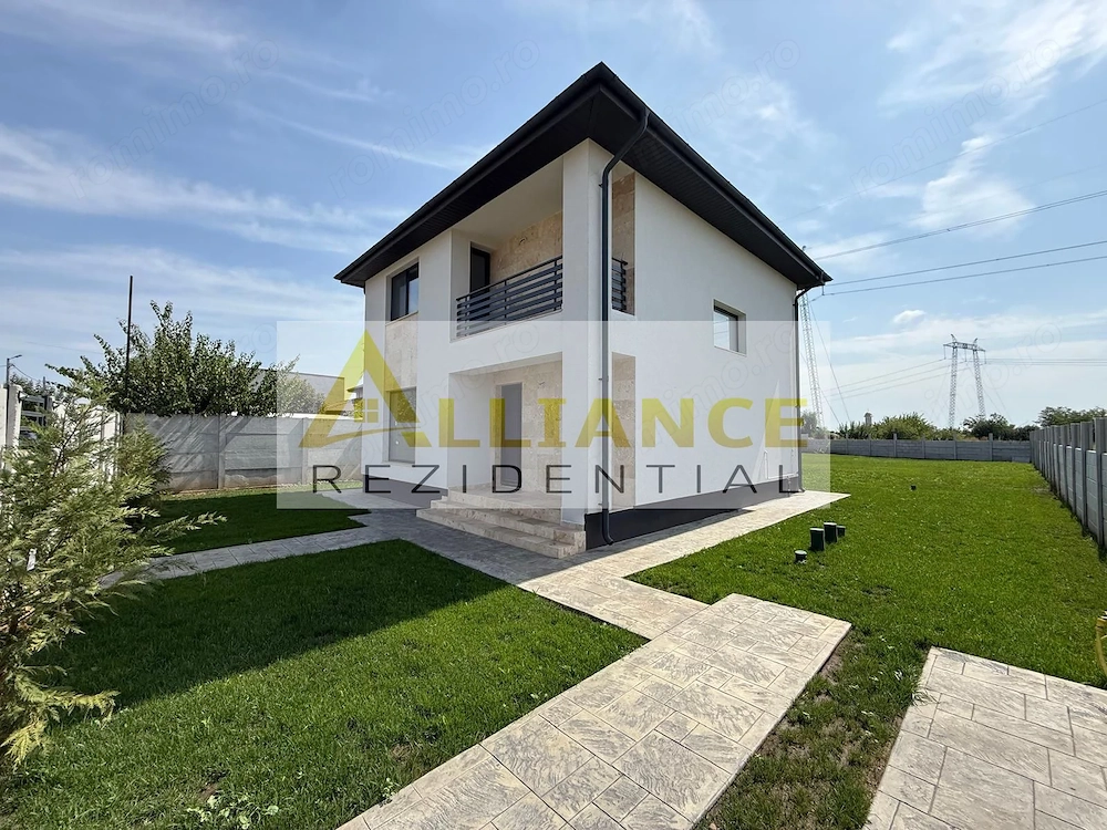 Casa individuala P+1E ~ 4 camere 2 bai ~ teren 754mp ~