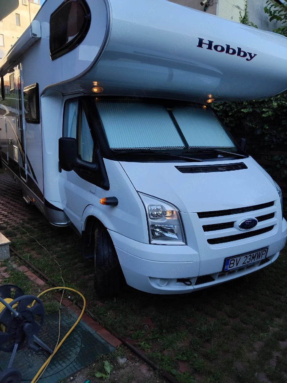Autorulota camper  HOBBY SIESTA 65 Deluxe  2015   42000km   schimb