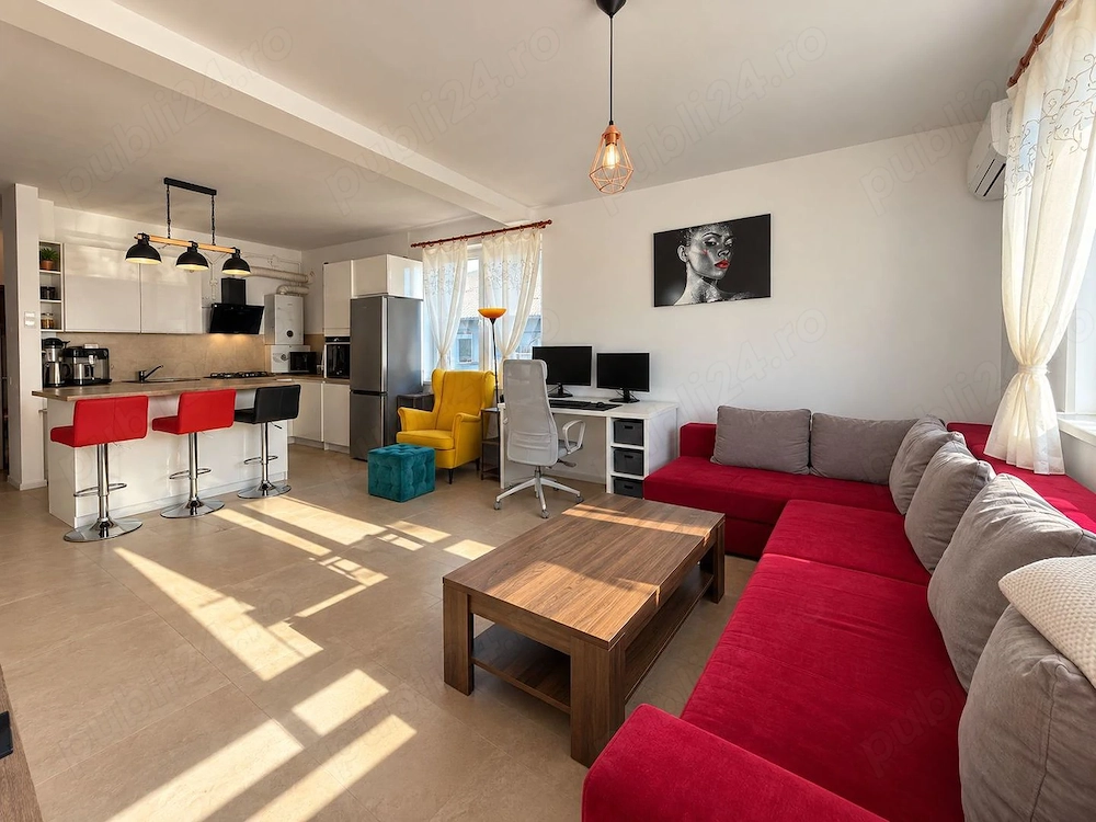 Dumbrăvița | 3 Camere | 76,6 mp | Grădină 46.5 mp | 2 Băi | Dressing | 2 Parcari