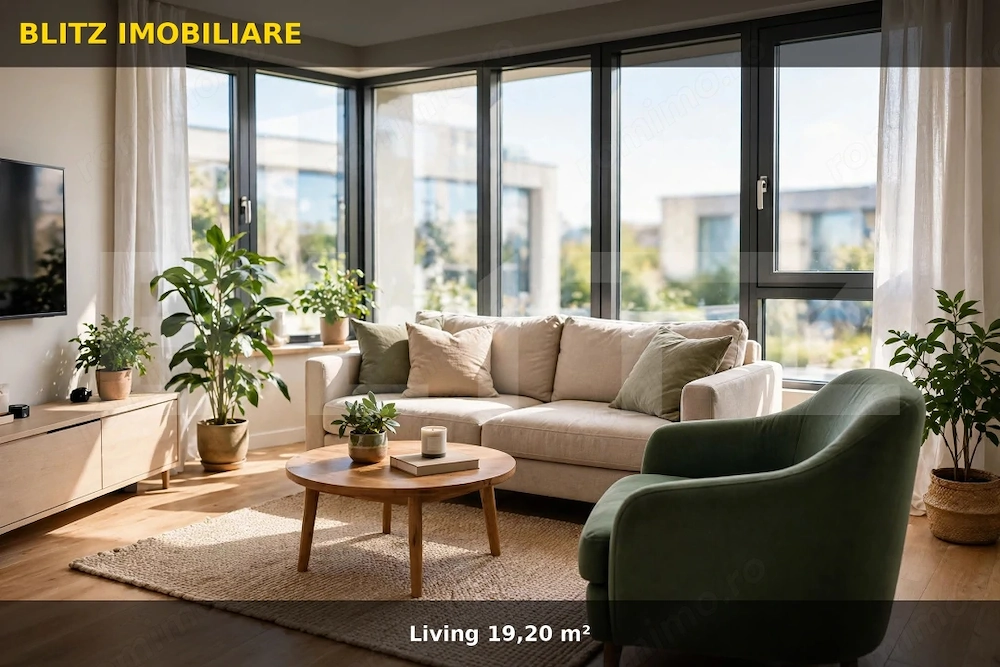 Apartament modern cu 2 camere, în Rediu