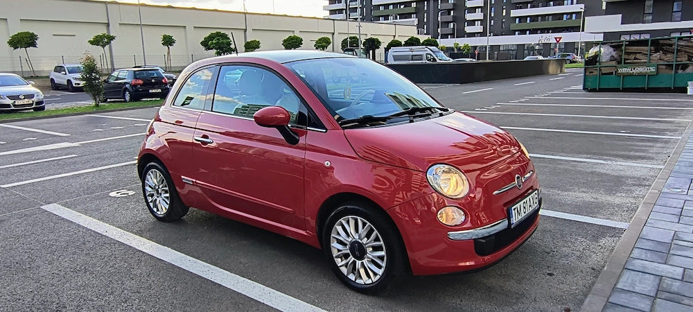 Fiat 500 + toate consumabilele schimbate si revizia la zi