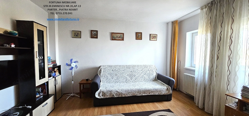 Apartament 2 camere decomandate,cu potential de recompartimentare, C-lea Romanului- P.Neamt
