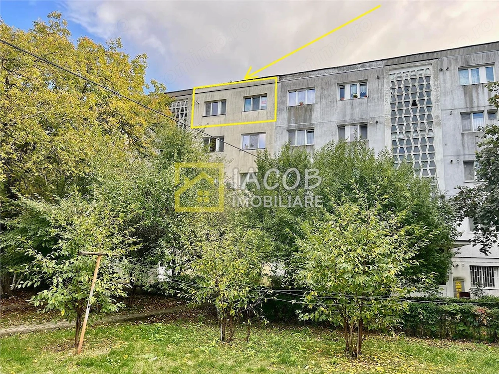 Aleea Parcului, 2 camere decomandate, etaj 4, Bacau
