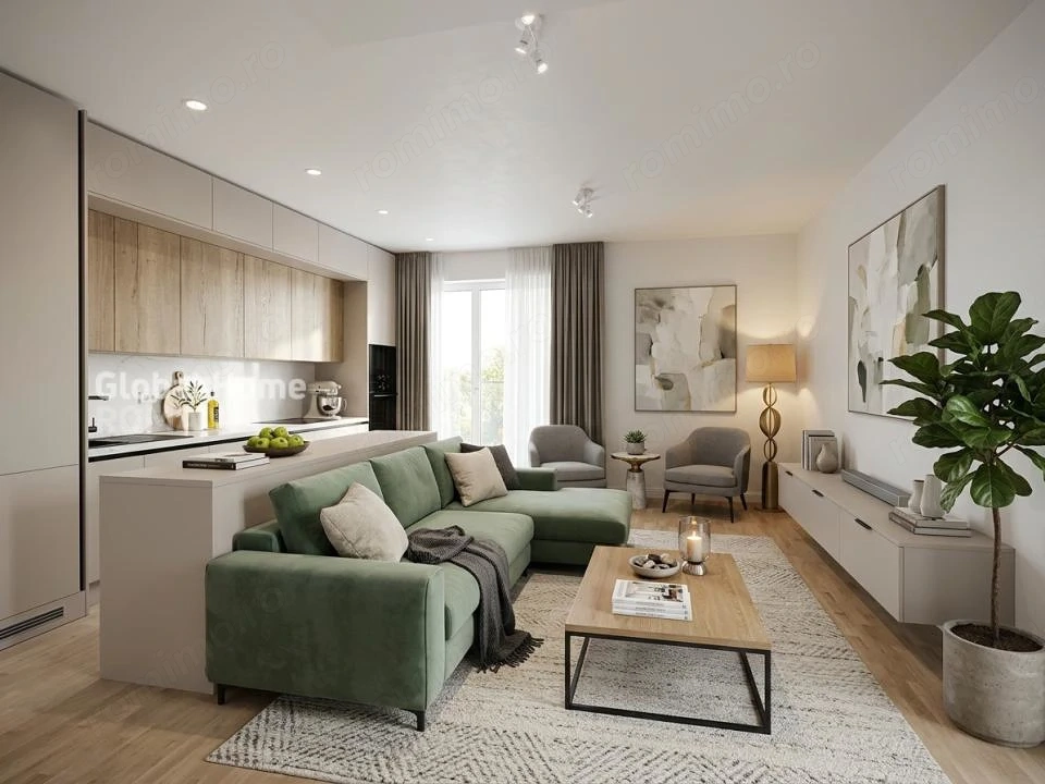 Apartament Nou 2 cam 62 MP | Rond Pipera-Aviatiei |Finalizat 