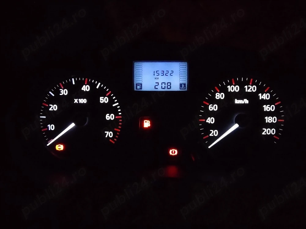 Ceasuri bord modificate Dacia Logan 1 MCV Sandero [2005-2012] 1.4,1.6Mpi benzina(2005-2012) 15322km