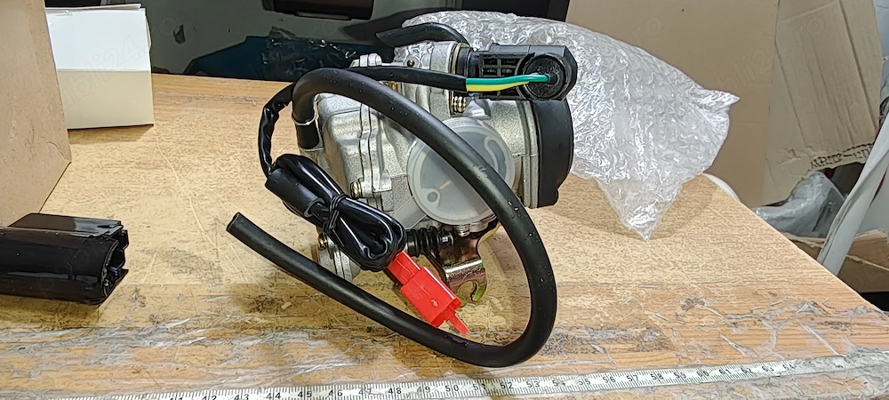 Carburator de schimb complet, cu sistem electric de pornire la rece (E-Choke) 50 - 80ccm