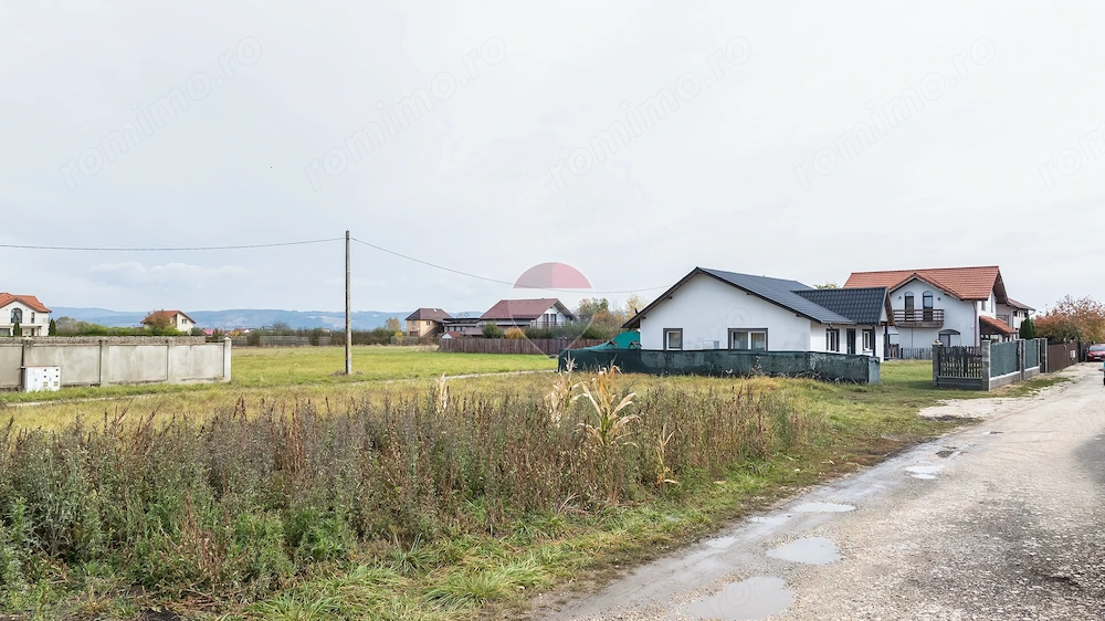 Teren de vanzare în Bod, 438 mp, front la două străzi