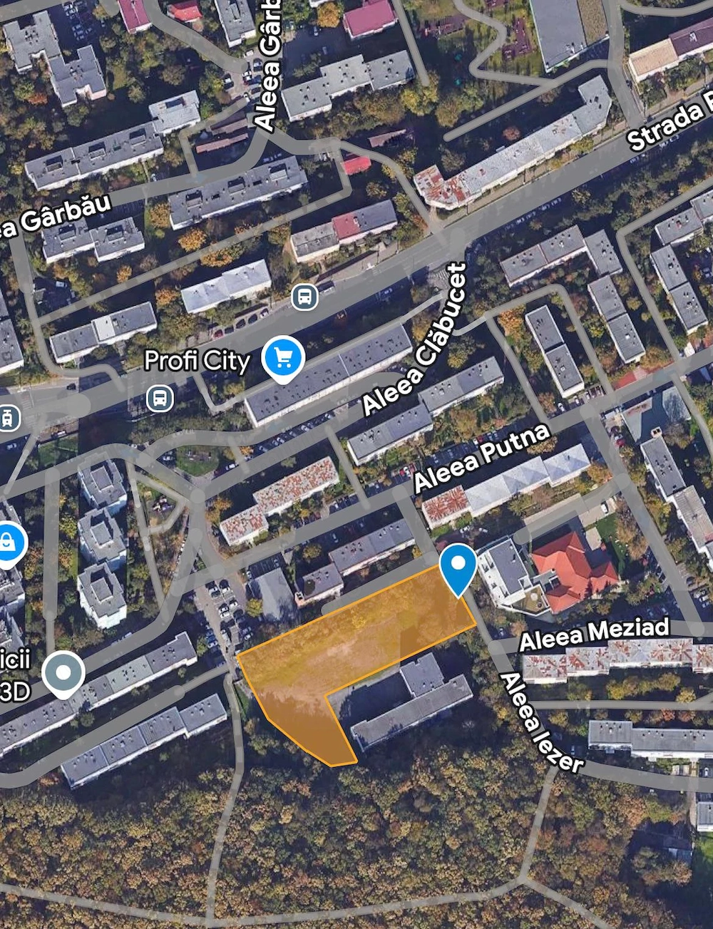 Teren cu S.3710mp, Manastur, str.Meziad, Cluj Napoca