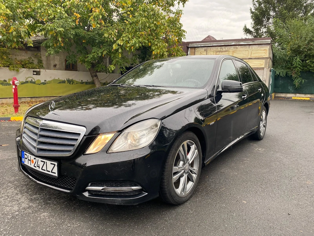  Mercedes-Benz E 220 CDI W212 An 2010, Blue Efficiency motor 2.2 CDI diesel - 170 cai cutie Automată
