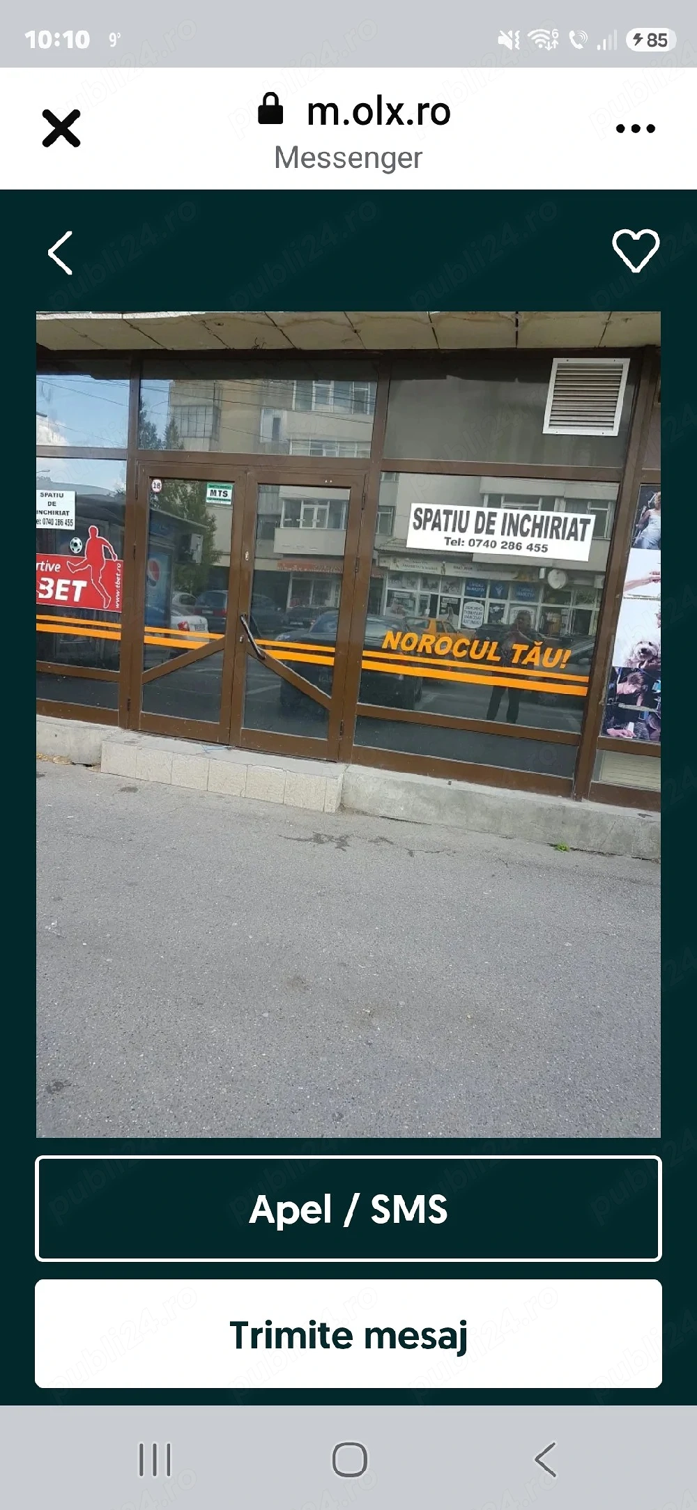 spatiu de inchiriat