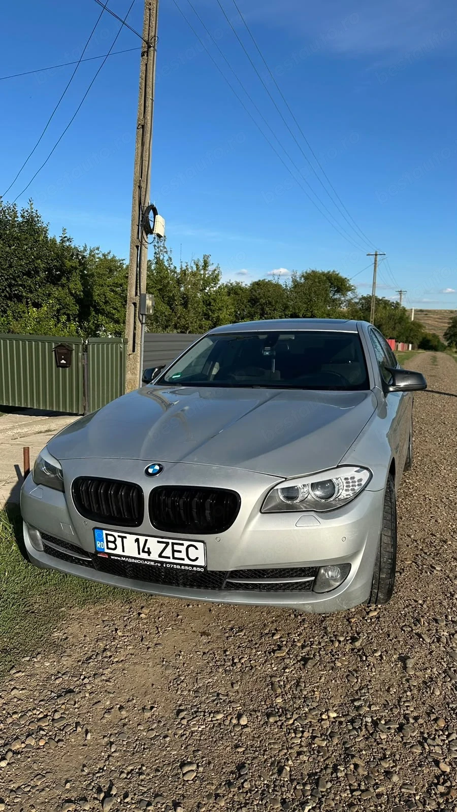 Vând BMW 520d f10 M-Paket 2012, 184 cp, automata, softclose