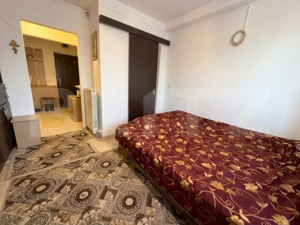Garsonieră 24 mp, cu baie, bucătărie și centrală proprie 