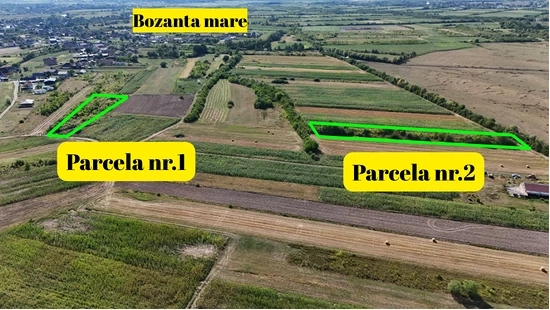 De vânzare 2 terenuri în Bozânta Mare, Maramureș