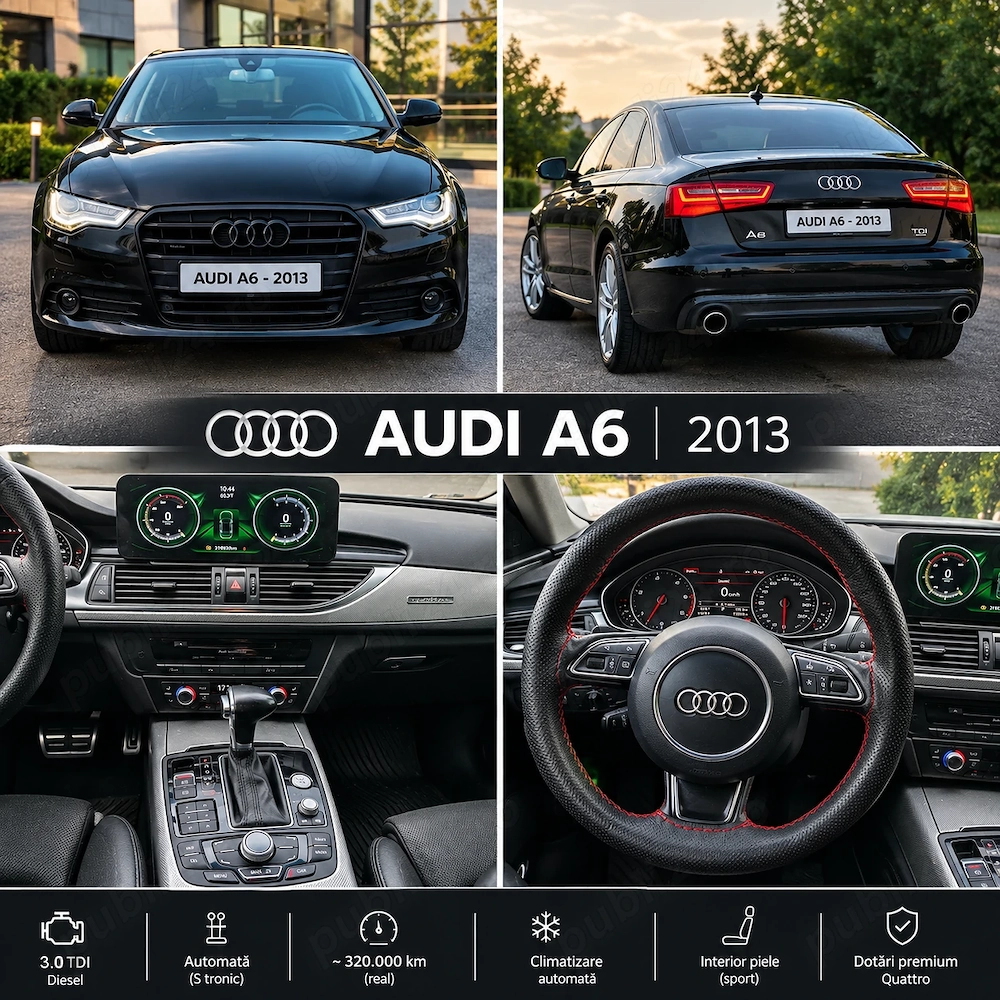 se vinde a6c7 AUDI din 2013