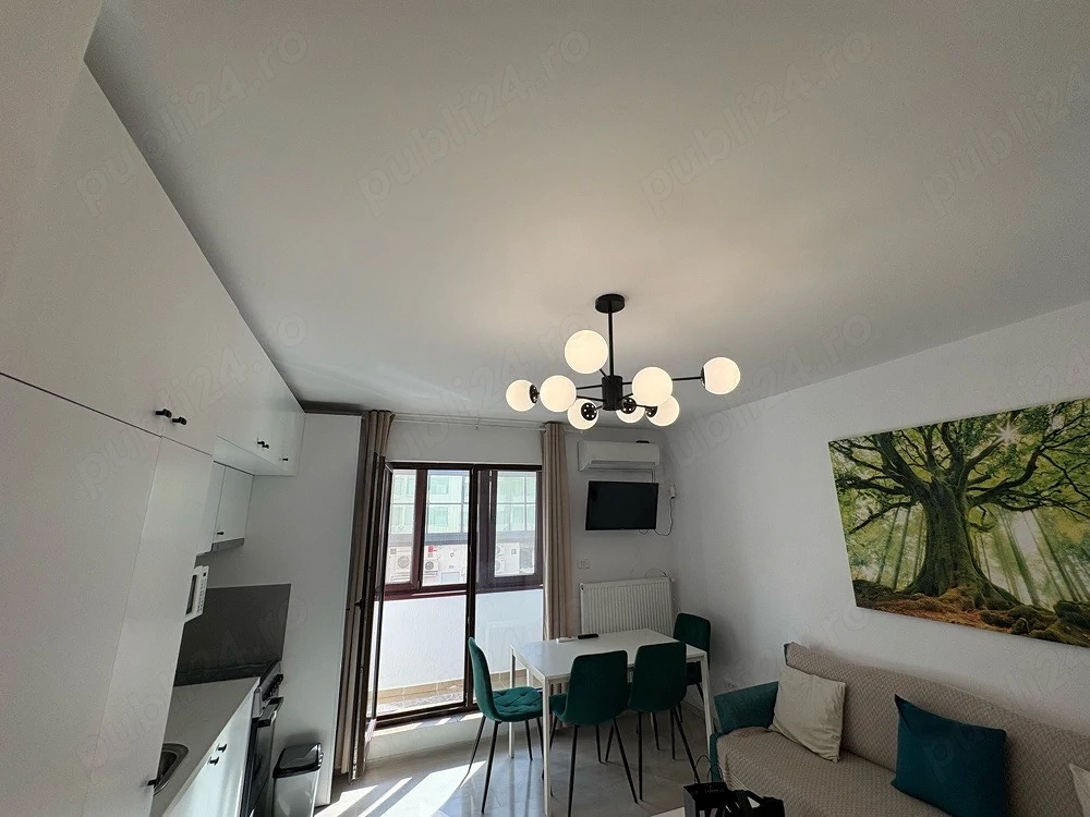 Apartament 2 camere de inchiriat Chiajna (Bucuresti-Ilfov, Militari) mobilat și utilat, renovat