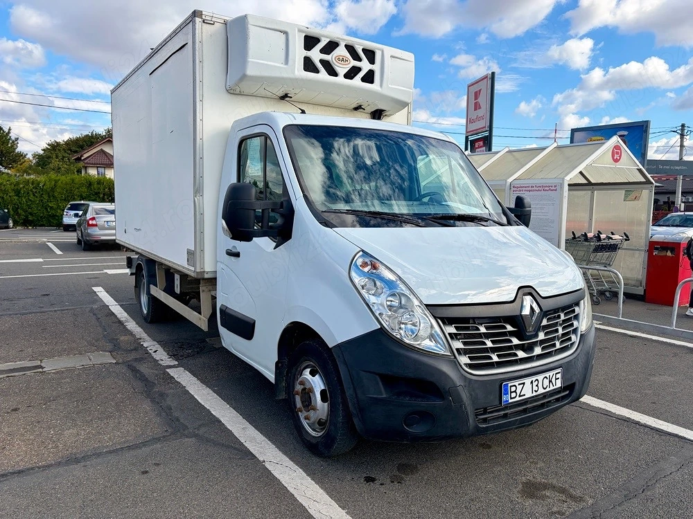 Renault Master 3, punte dubla spate, AC, cub izoterm frigorific pentru transport carcase, variante