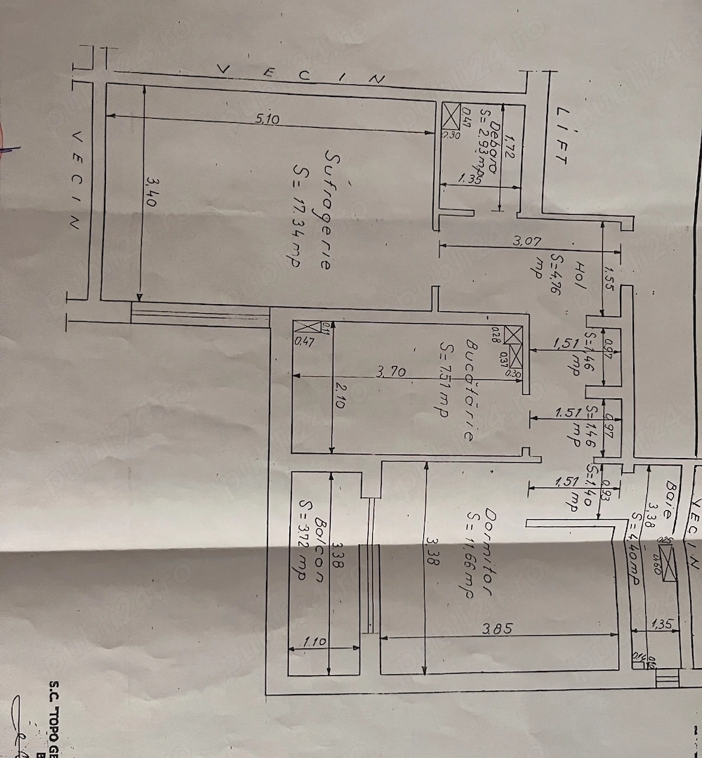 Proprietar vând apartament