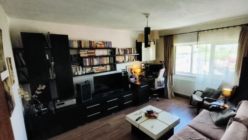 Decomandat 3 Camere (71.4 mp) Frumoasa   Cetățuia | Baie cu Geam, 3x AC, Boxă pe etaj, Complet Utila