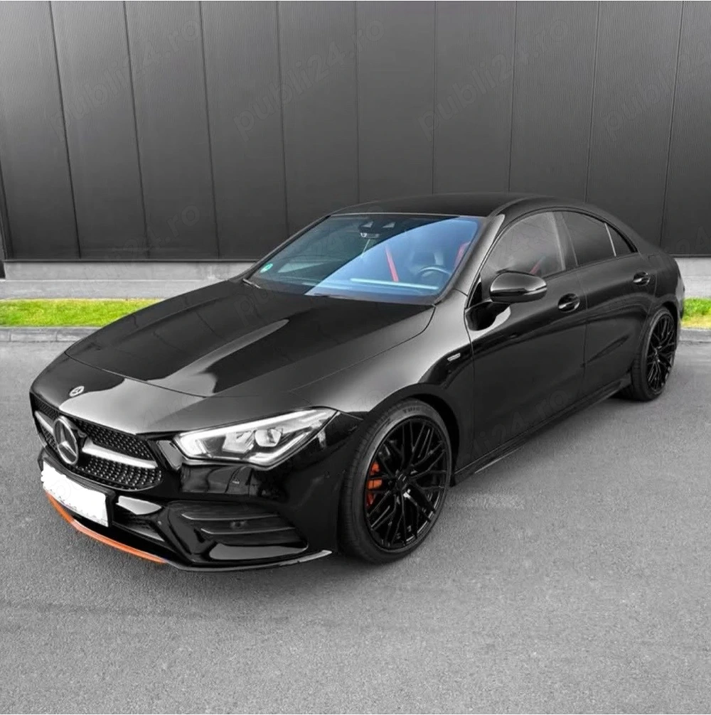 Mercedes-Benz CLA-Class AMG Edition 1 Sport Orange 180d 116CP Coupe Negru Full Display Touchscreen P