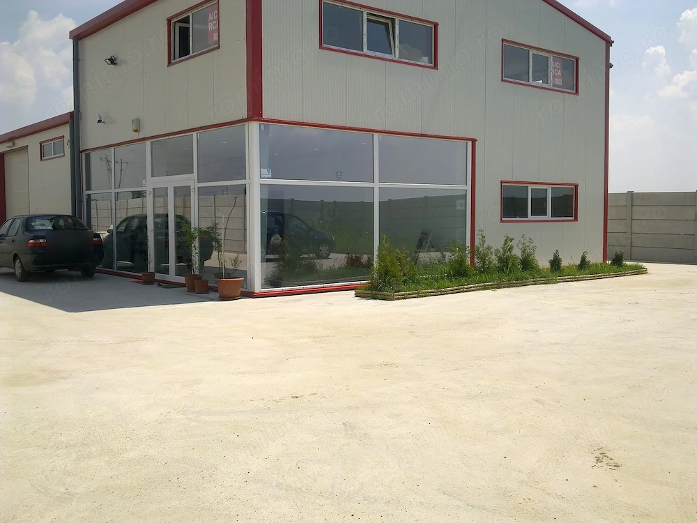 Inchiriez hala 1000 mp cu showroom si birouri - Magurele, Centura