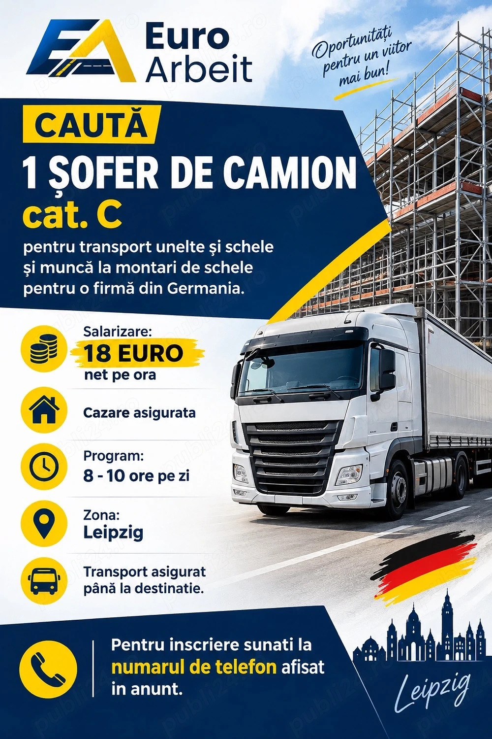 Locuri de Munca in Germania (Sofer C)